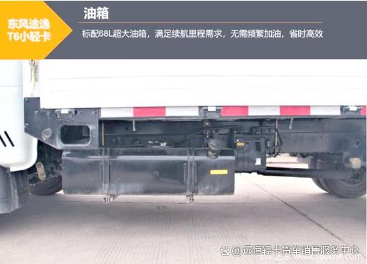 东风小卡货车T6柴油2.3L - 城市物流的可靠伙伴(图3)